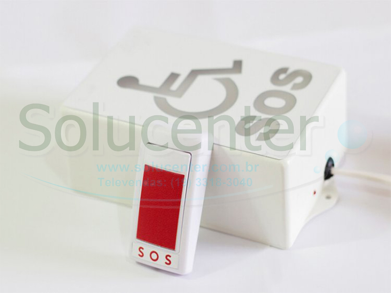 Alarme de emergência para banheiro de deficiente físico 95.002